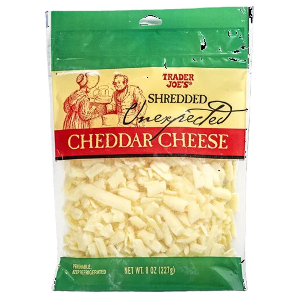 Trader Joe's Shredded Unexpected Cheddar Cheese 227gr