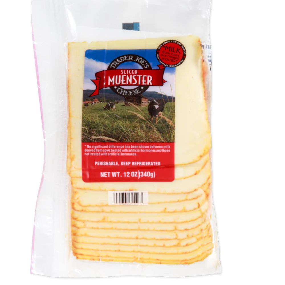 Trader Joe's Sliced Muenster Cheese 340gr