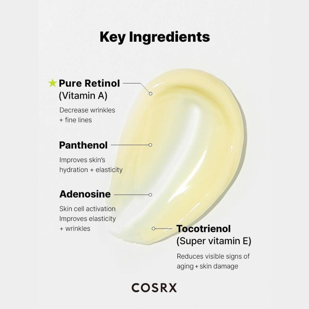 COSRX The Retinol 0.1 Cream Super Vitamin E + Panthenol 20ml