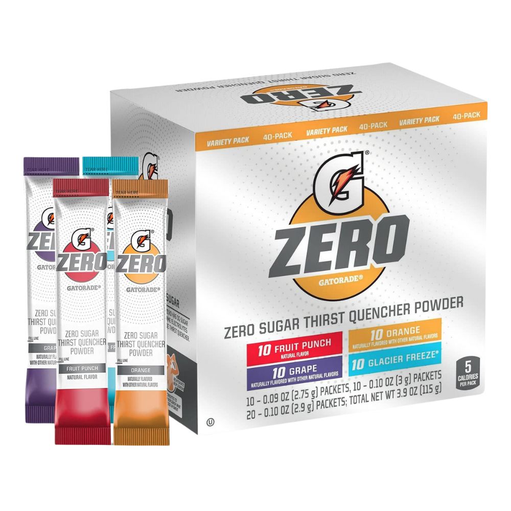 Gatorade Zero Sugar Thirst Quencher Powder 40Pack 115gr