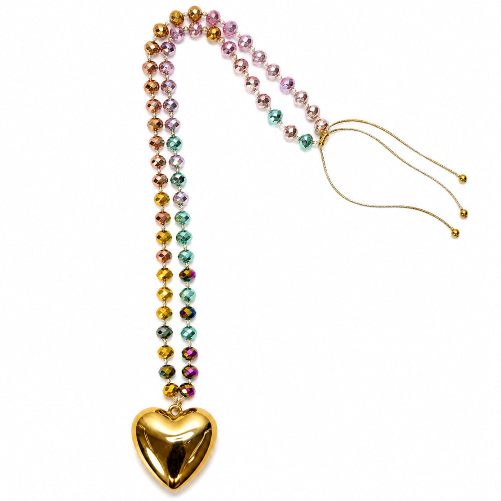 H&Co Collar Ajustable Para Damas Corazon Hada