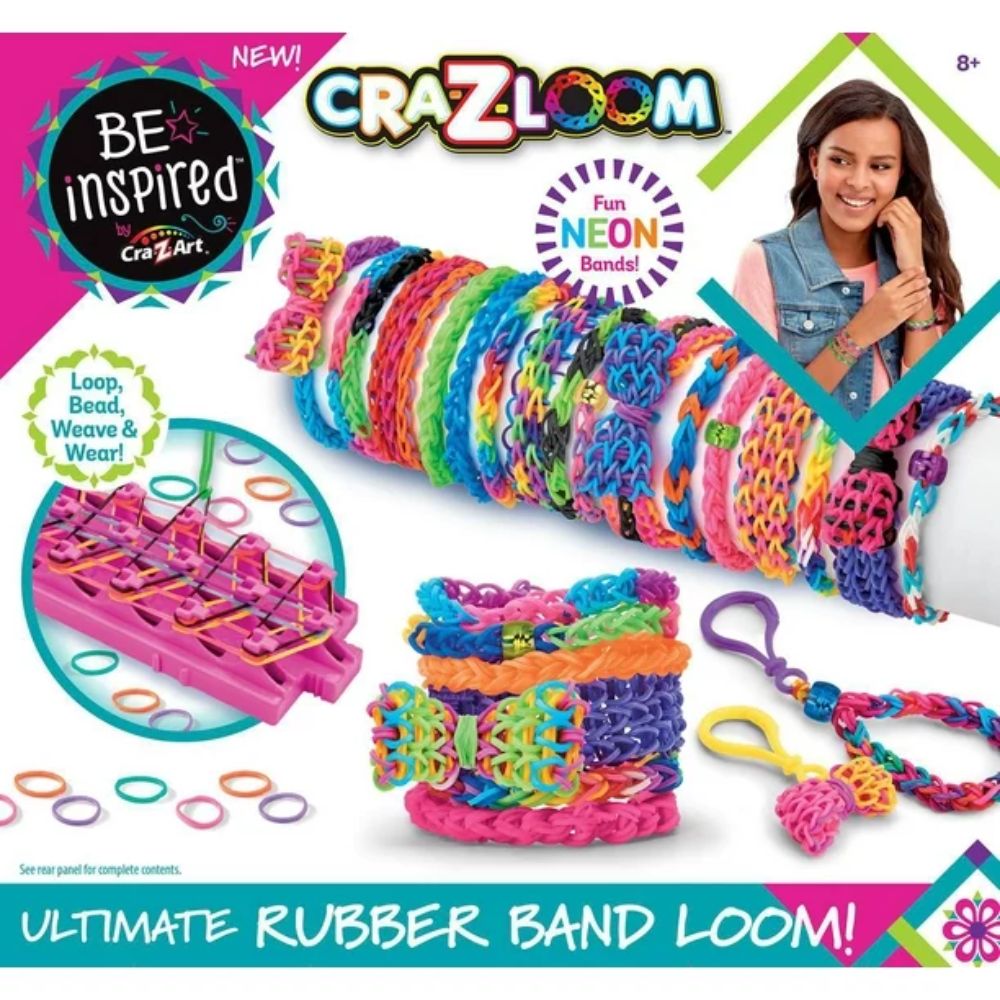 Crazart Fun Neon Bands Cra Z Loom 8+