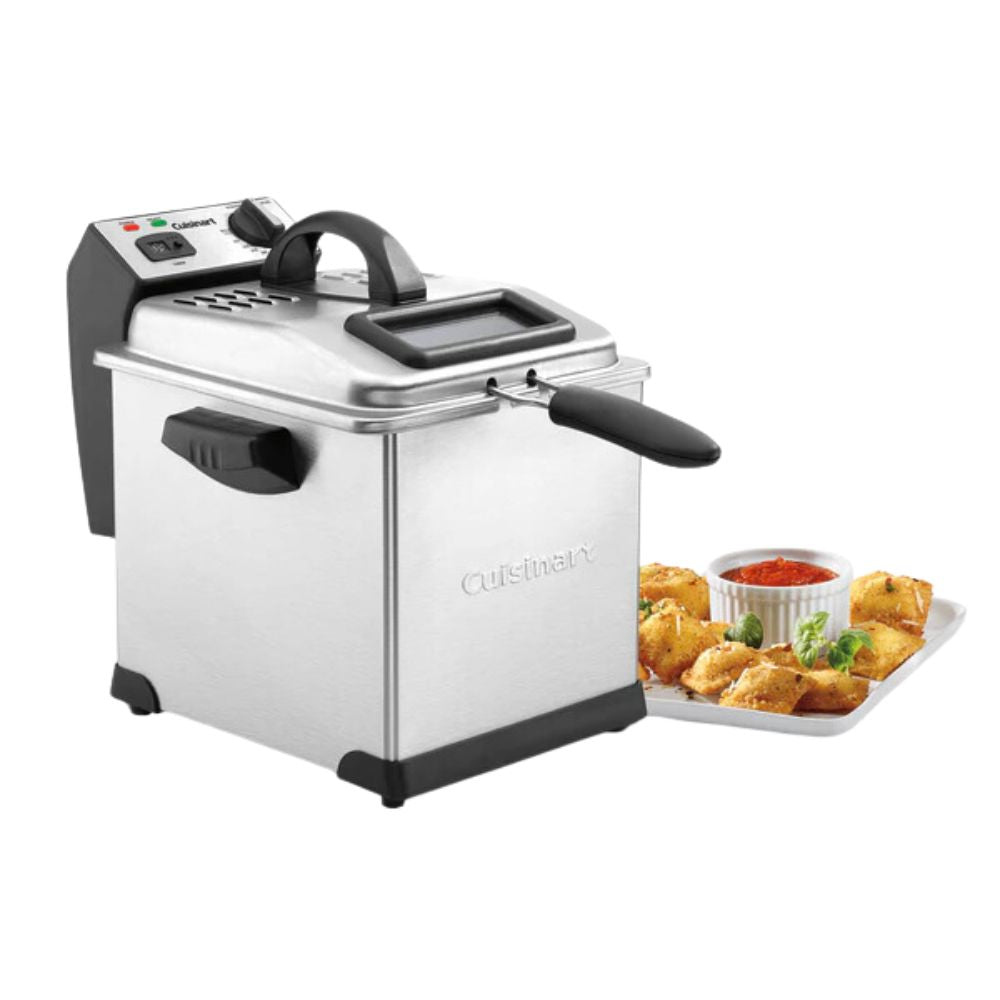 Cuisinart® Freidora 3.25 Litros Acero Inoxidable