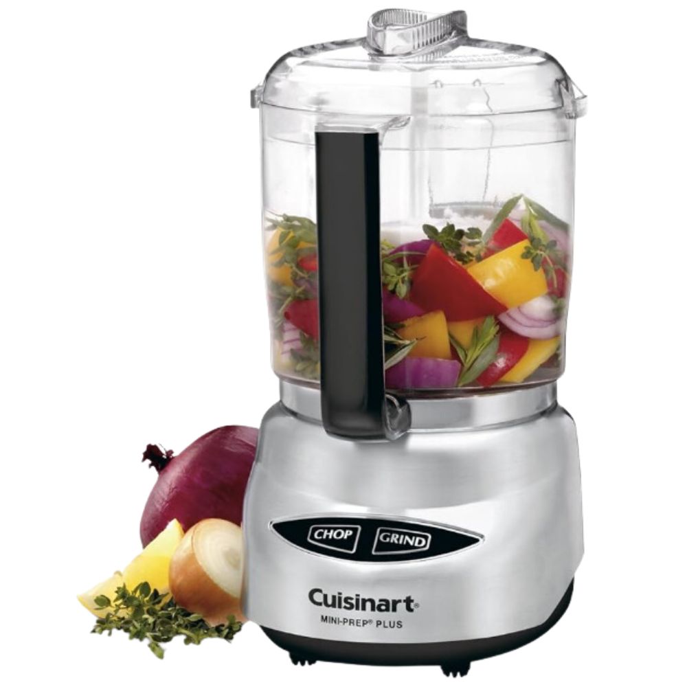 Cuisinart® Mini Prep Plus - Procesador de Alimentos 4 tazas Acero Inoxidable