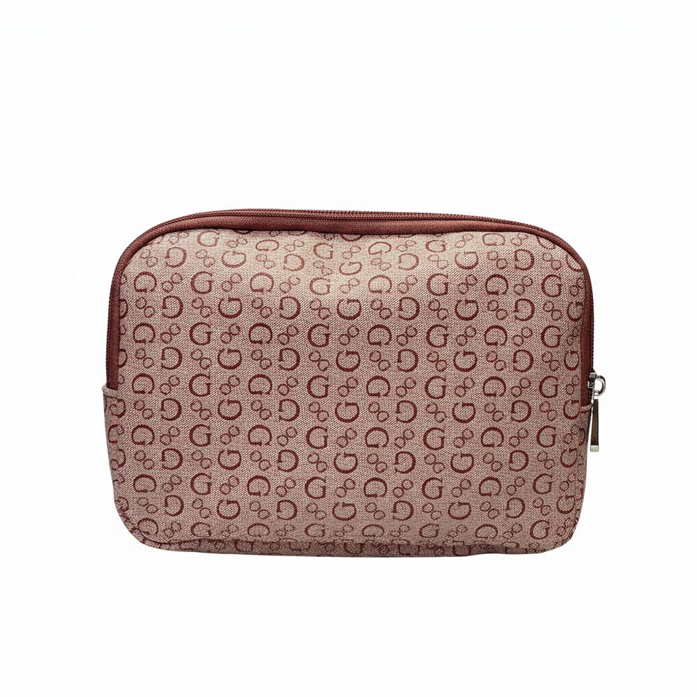 Guess Cosmetiquera Sunset BLVD Travel Red