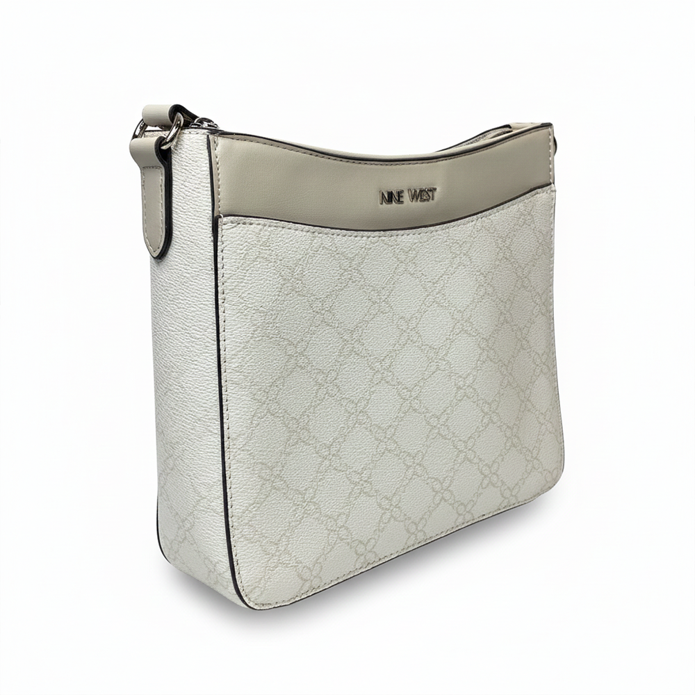 Nine West Cartera Lior White Logo