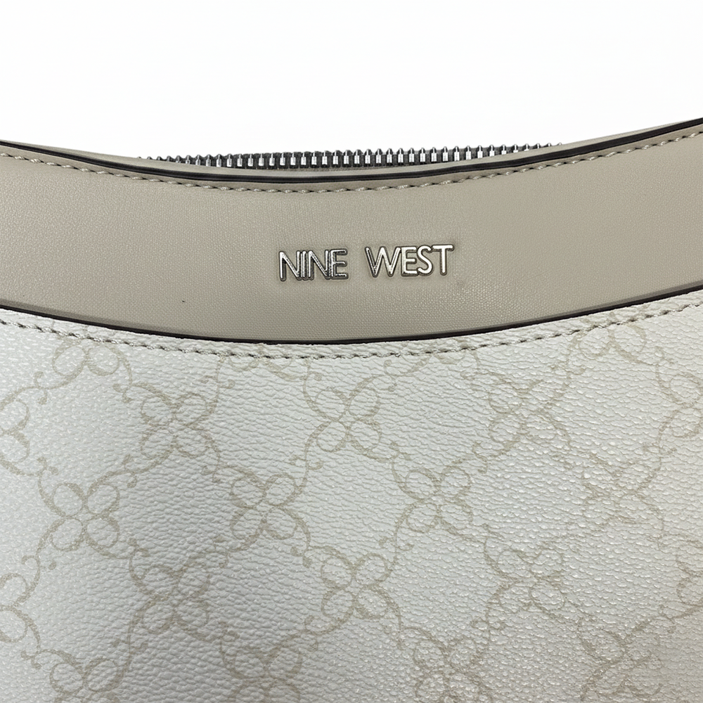 Nine West Cartera Lior White Logo