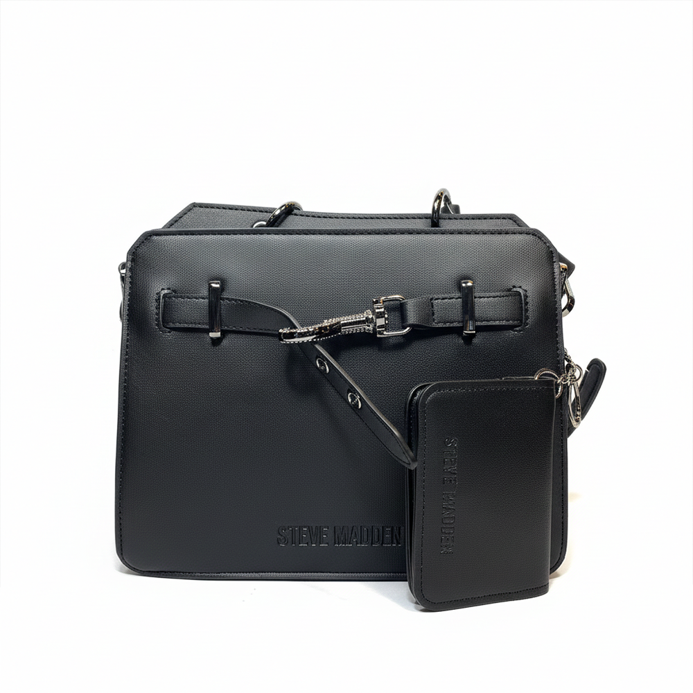 Steve Madden Cartera Bevelyn With Belting Black