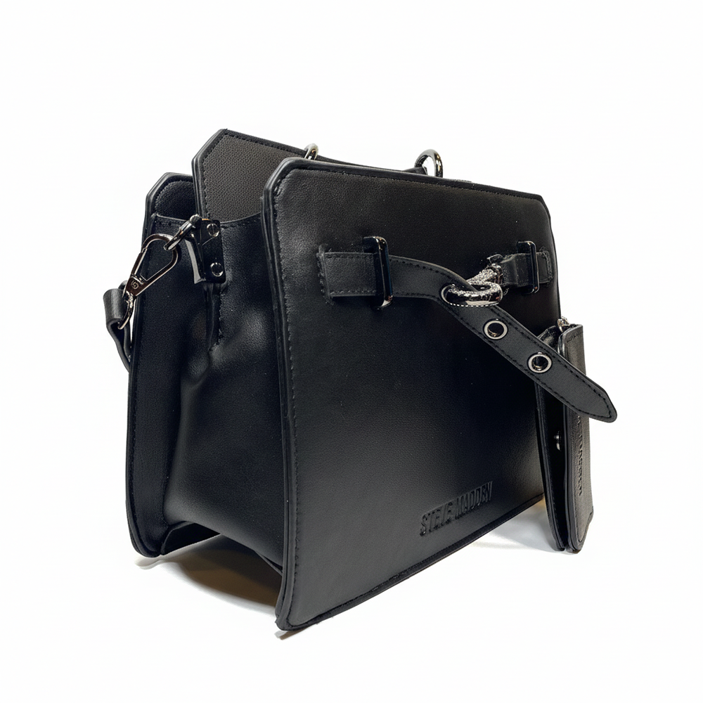 Steve Madden Cartera Bevelyn With Belting Black