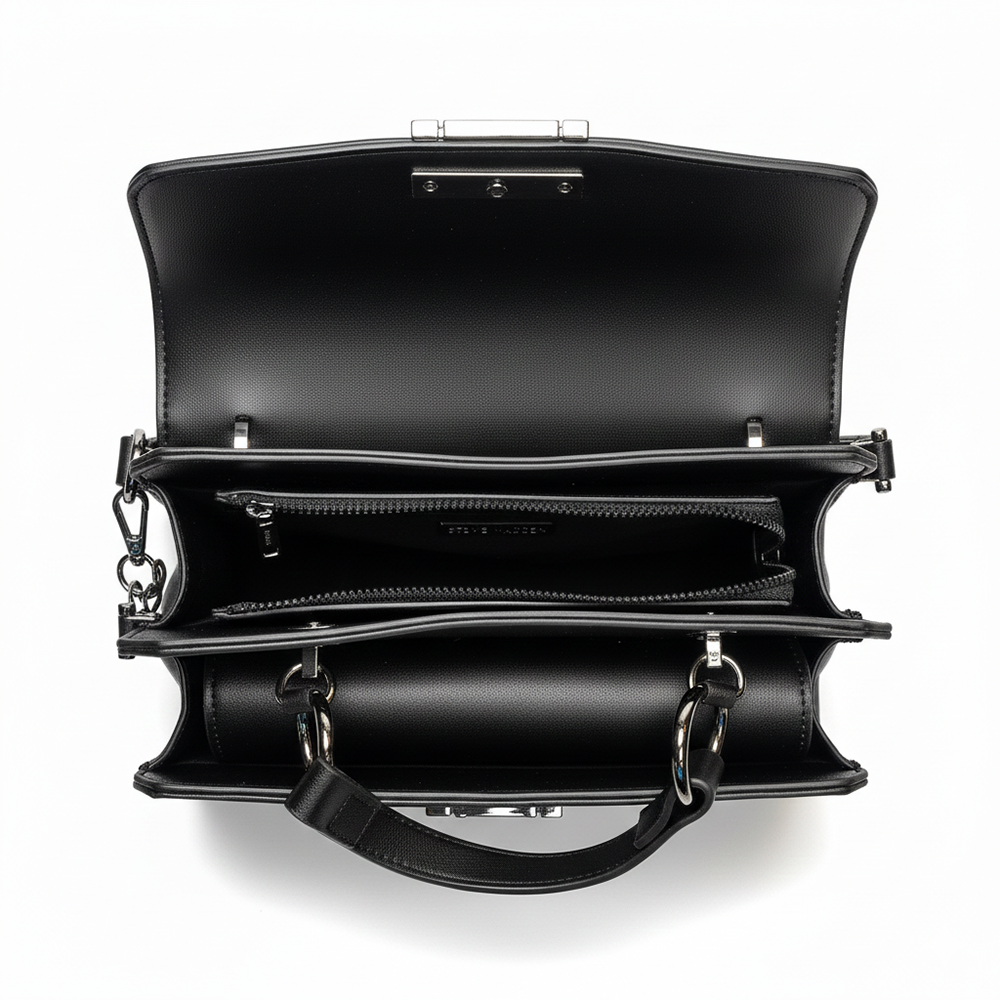 Steve Madden Cartera Bevelyn With Belting Black