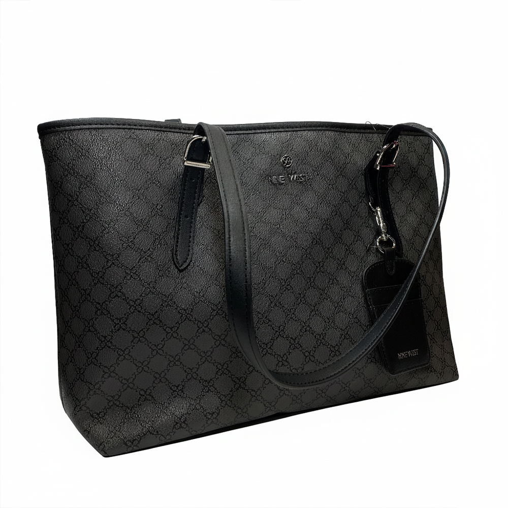 Nine West Cartera Billy Jet Black Logo