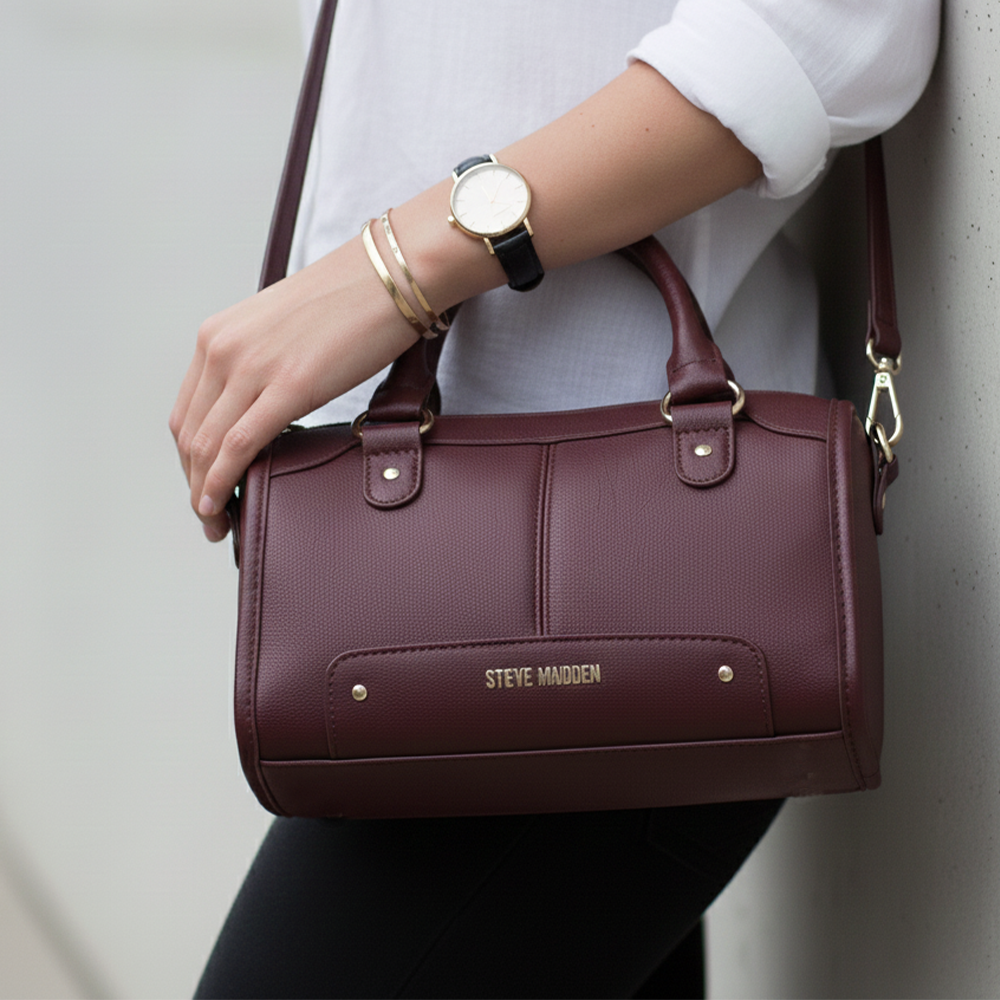 Steve Madden Cartera BGomez Bloodstone Satchel