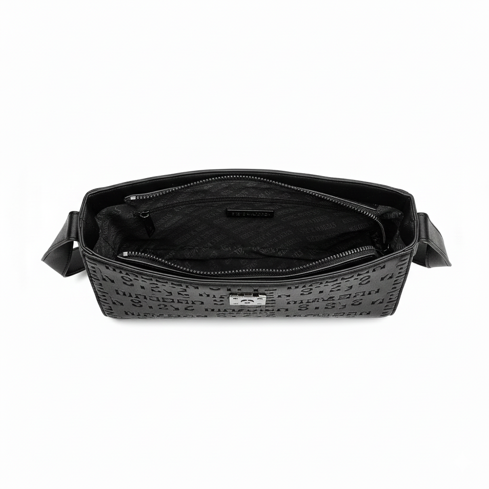 Steve Madden Cartera Bnigel Logo Update Class Black