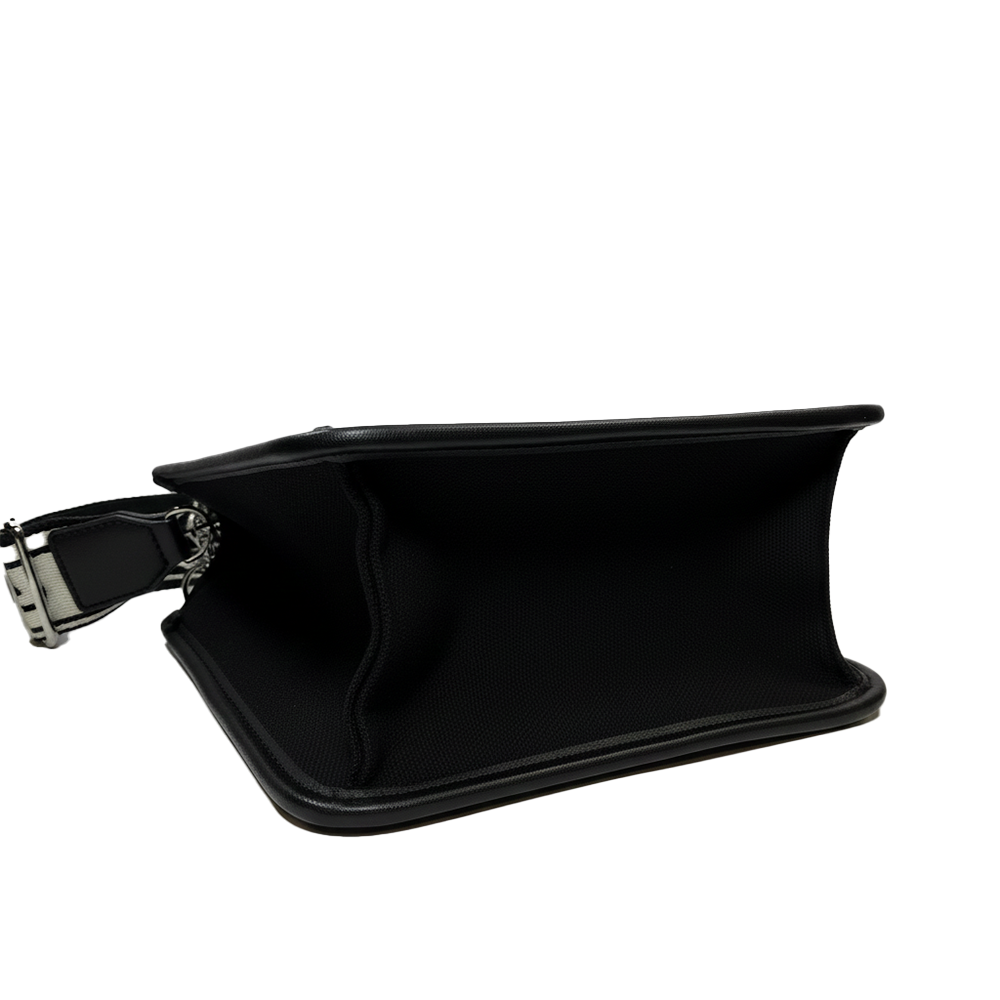 Steve Madden Cartera Bwebber Faux Suede Black Satchel