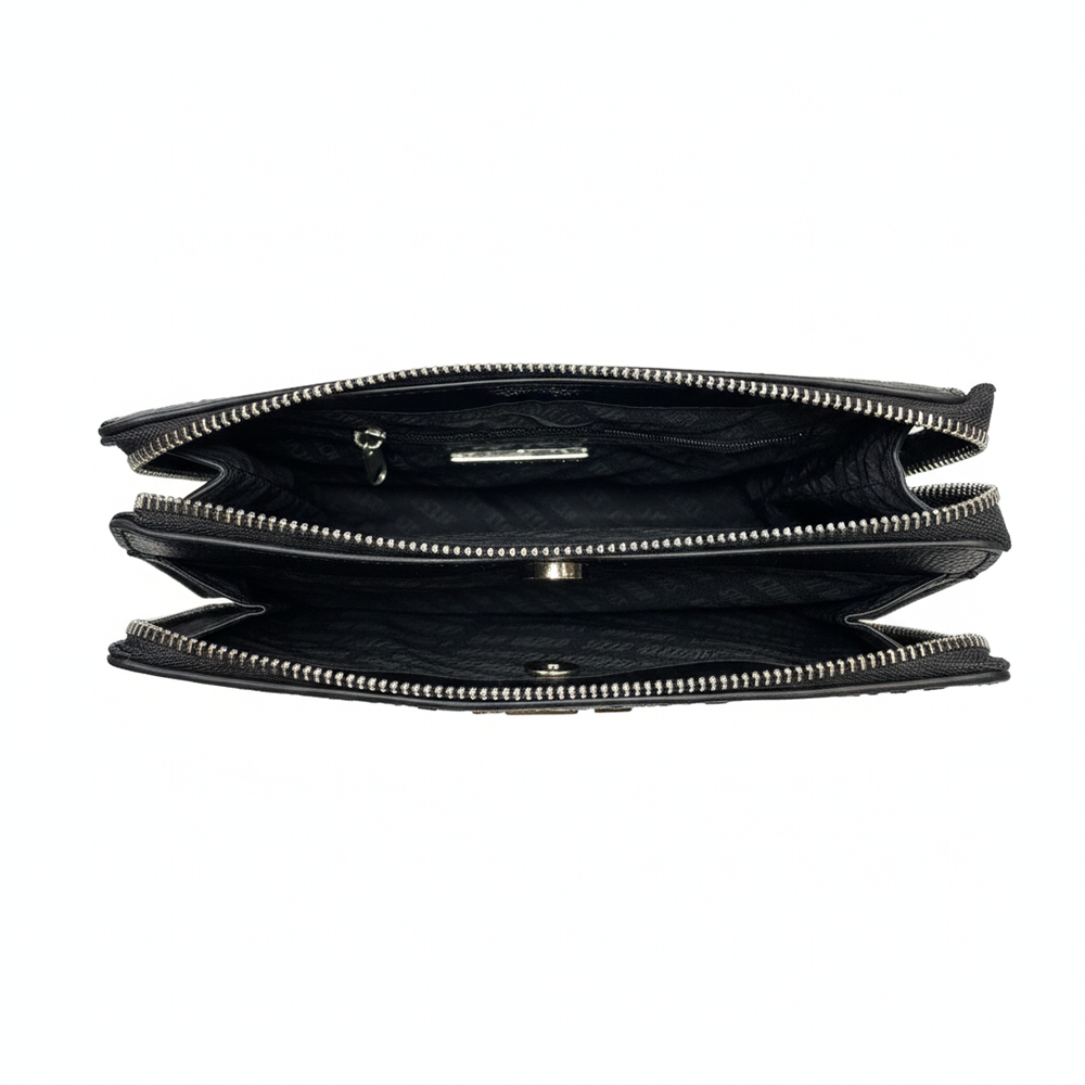 Steve Madden Cartera Bgigi Logo Crossbody Black