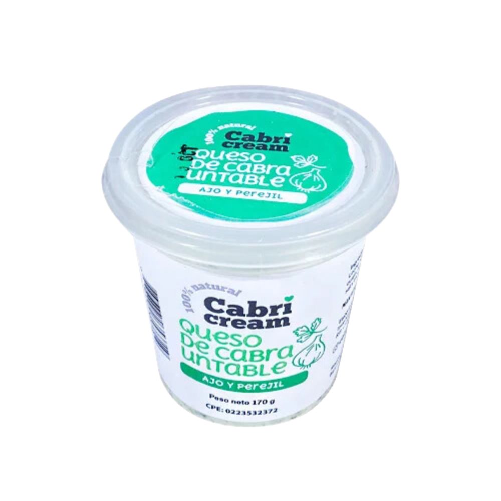 CabriCream Queso de Cabra Untable Ajo y Perejil 170gr