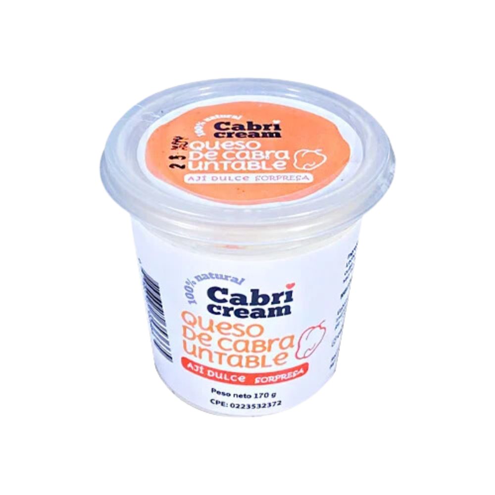 CabriCream Queso de Cabra Untable Aji Dulce Sorpresa 170gr