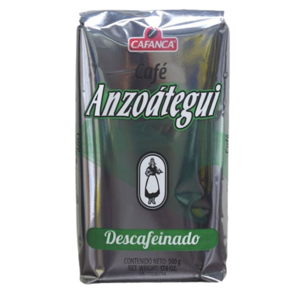 Cafe Descafeinado Anzoategui 500gr