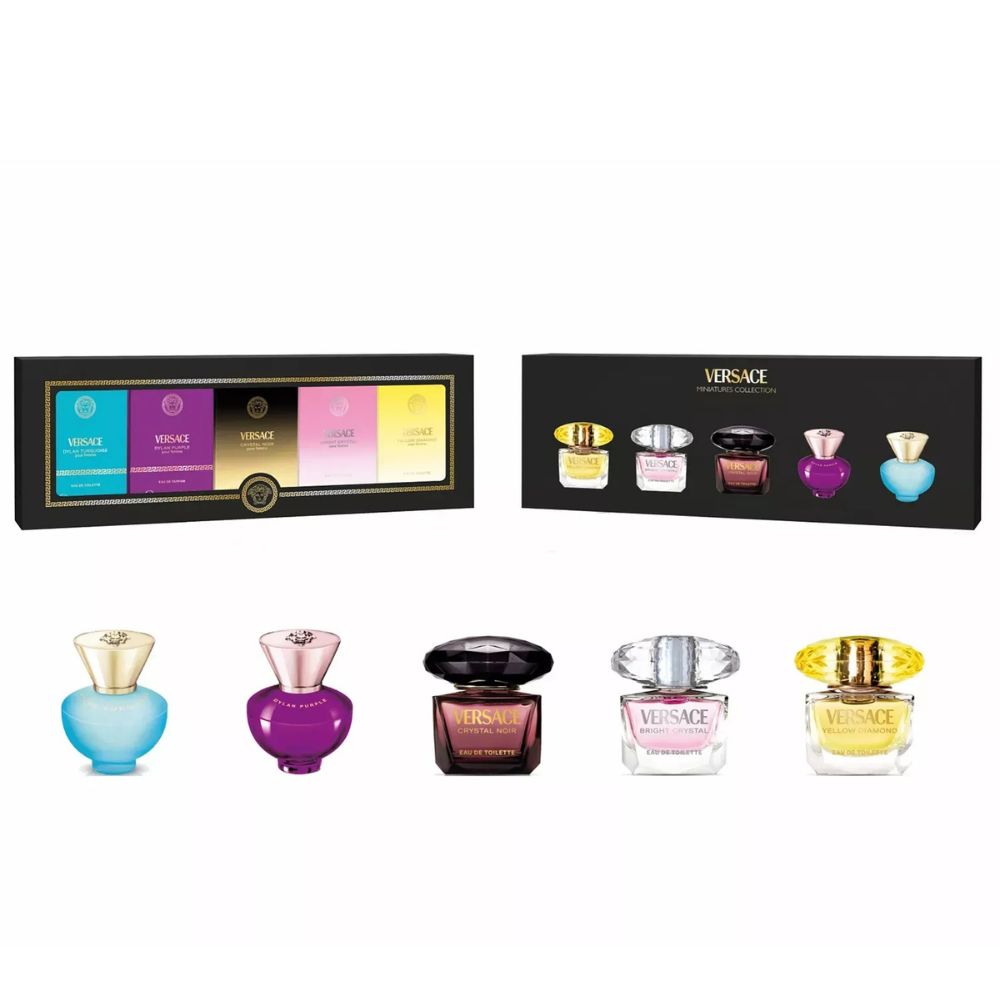 Versace Eros Miniature Collection Eau De Fragrance Pour Homme  5x5ml