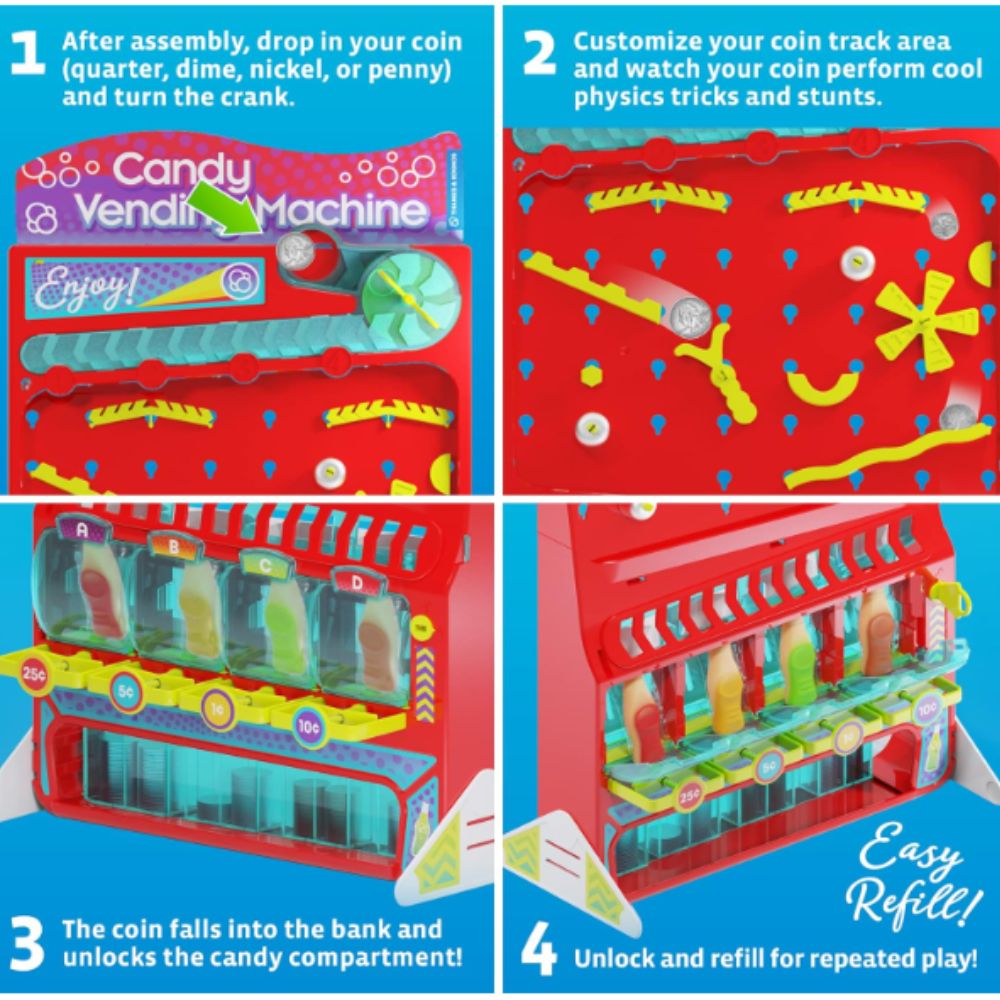 Candy Vending Machine Stem Experiment Kit +8