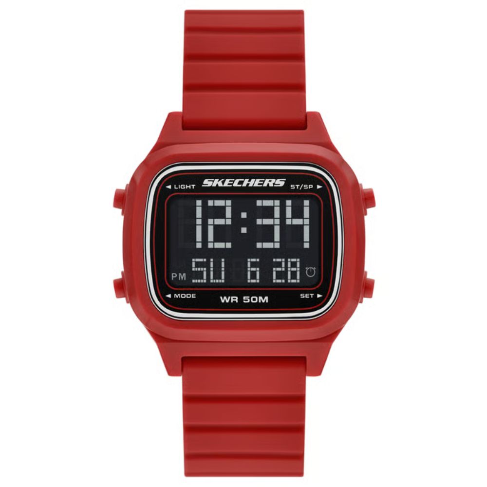 Skechers Reloj Para Caballeros Slip-ins Fiske Red