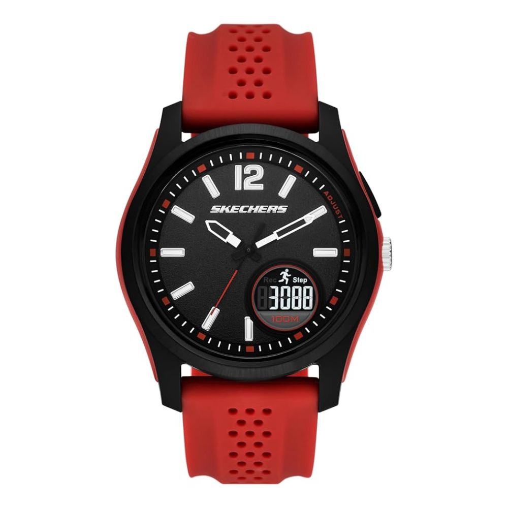 Skechers Reloj Para Caballeros Sellas Red