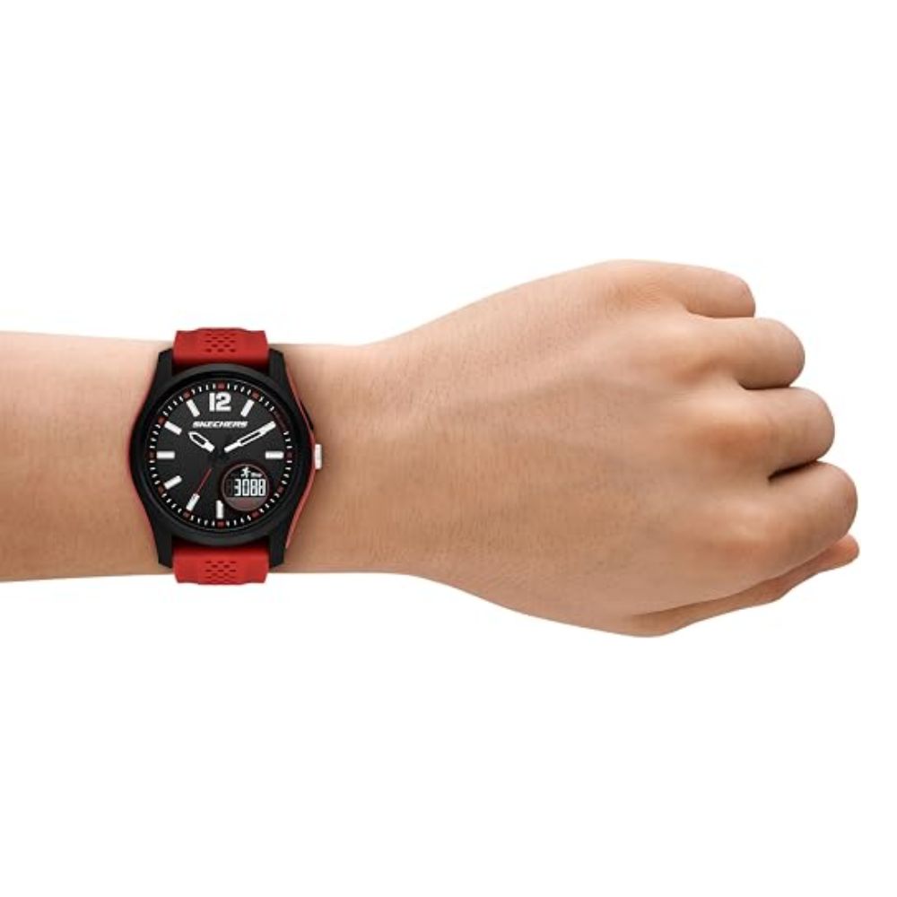 Skechers Reloj Para Caballeros Sellas Red