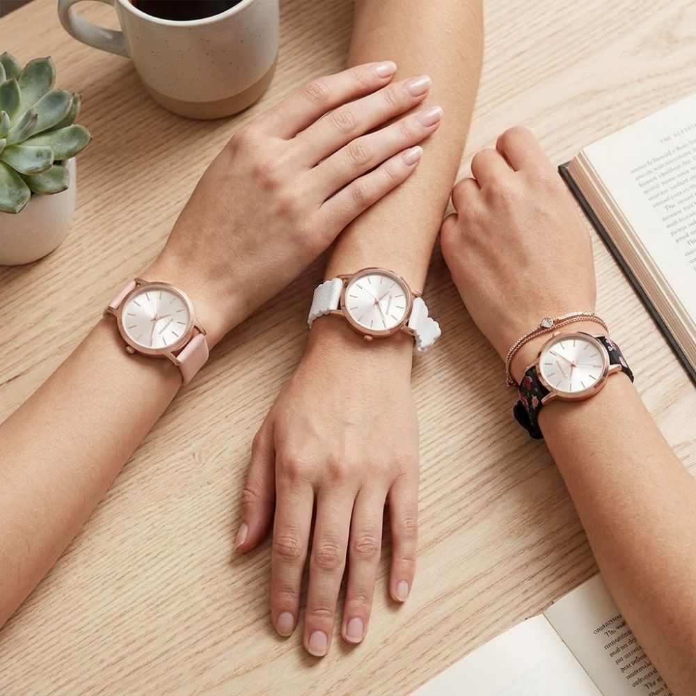 Skechers Set 1 Reloj y 2 Correas Para Damas