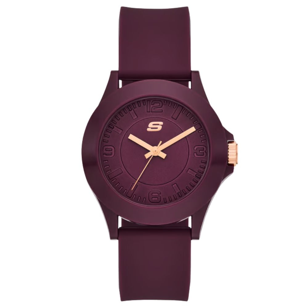 Skechers Reloj Rosencrans Para Damas Burdeo