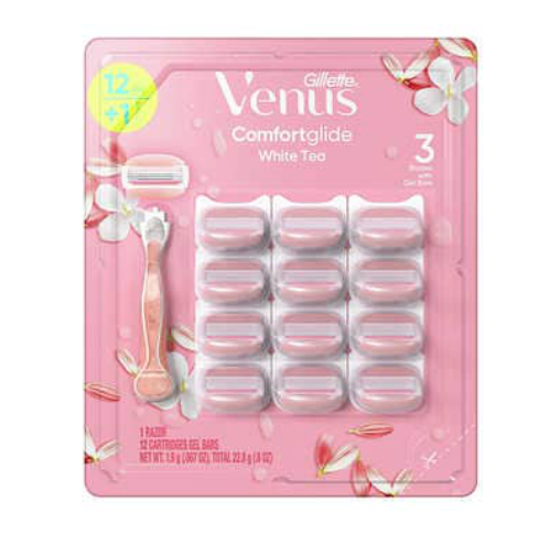 Venus Comfortglide White Tea Scent 12 Count