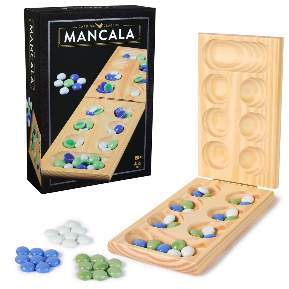Cardinal Classics Mancala Juego De Mesa 8+