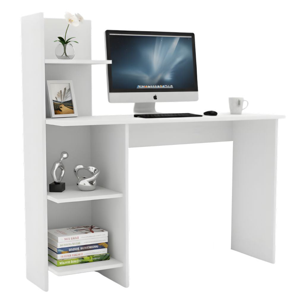 Casalista Escritorio Con Repisa Blanco-Bardolino / Blanco