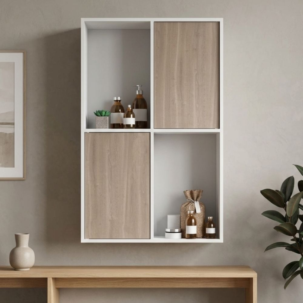 Casalista Organizador Aéreo Blanco Con Bardolino