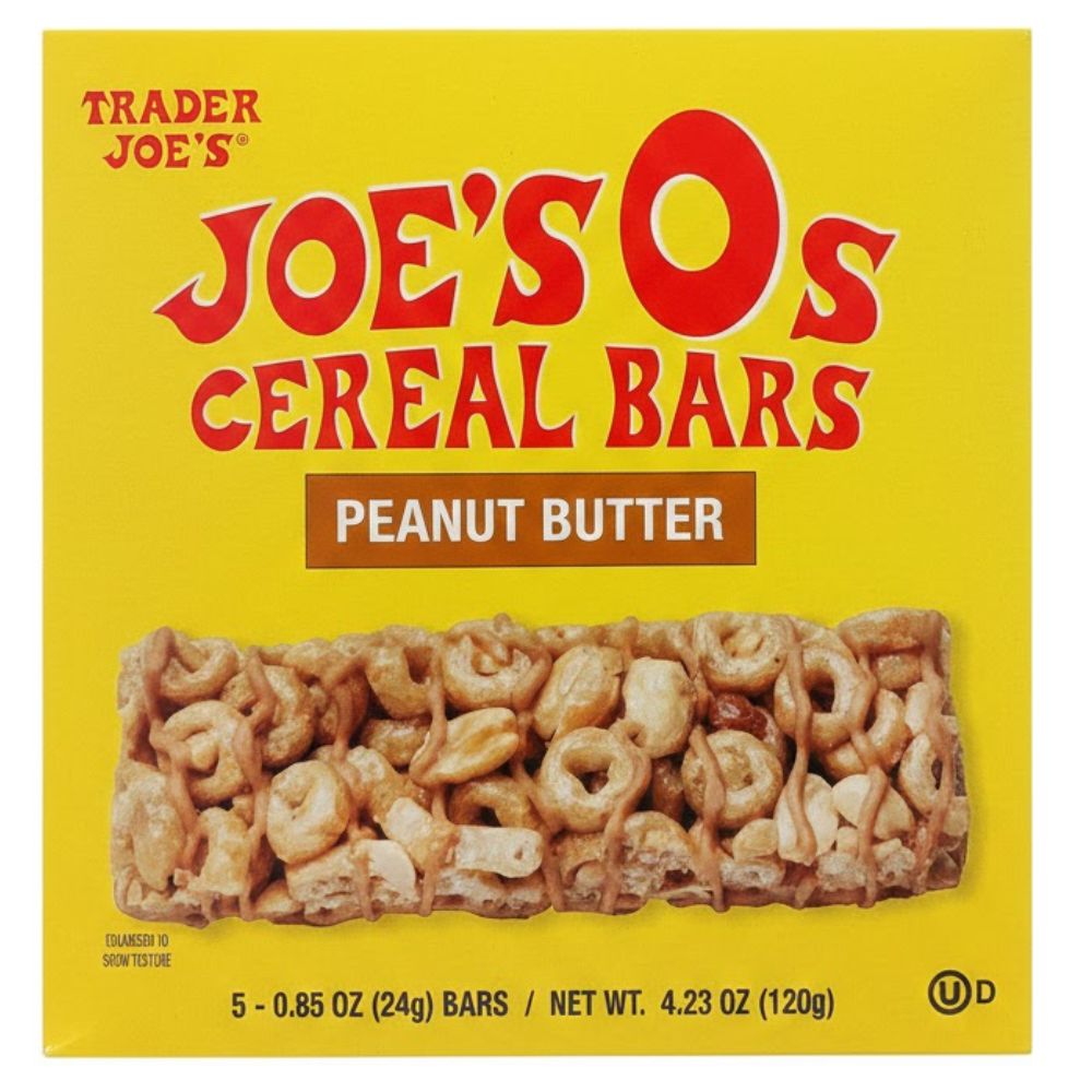 Trader Joe´s Cereal Bars Peanut Butter 120g