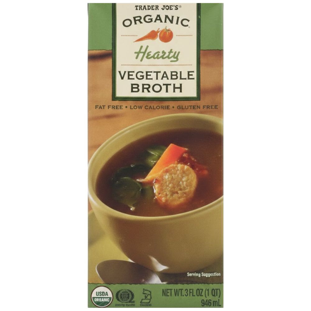 Trader Joe´s Organic Hearty Vegetable Broth 946 ml