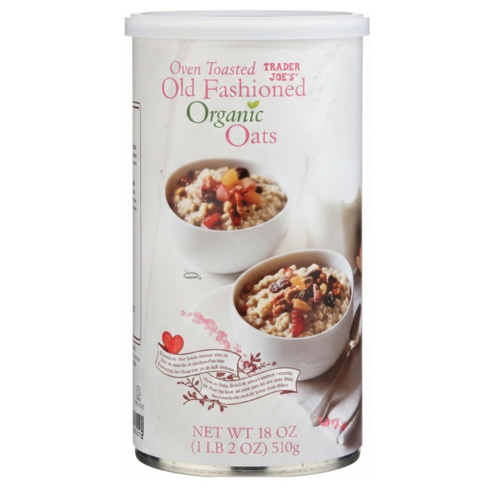 Trader Joe's Oven Toasted Old Fashion Organic Oats 510g