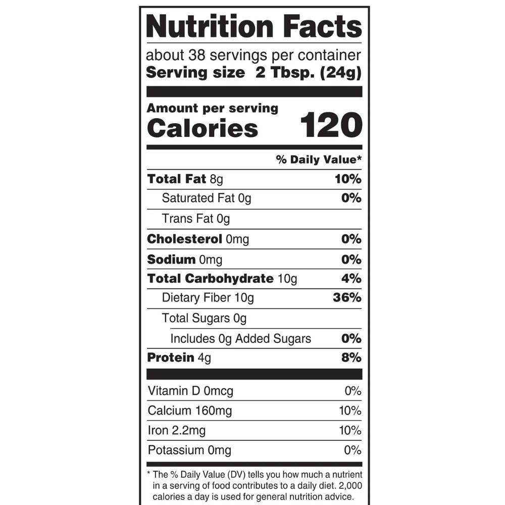 Organic Great Value Chia Seeds 907 g