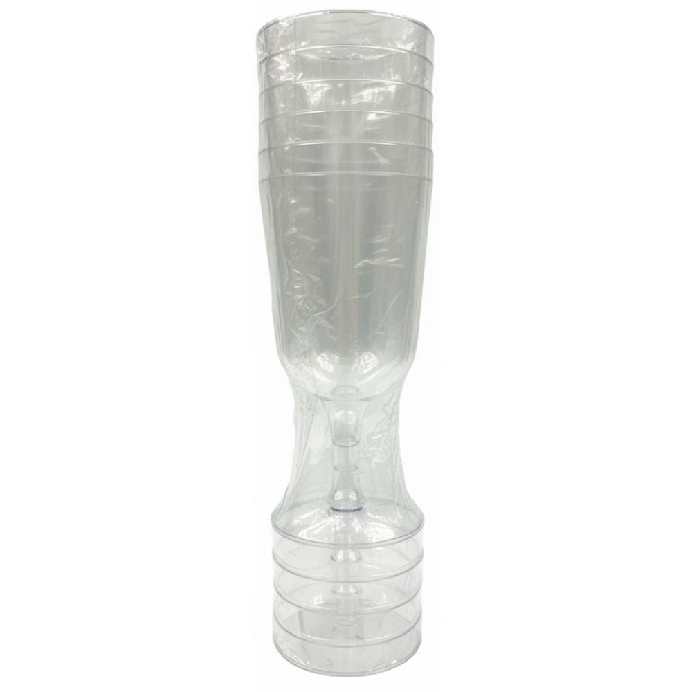 Copa Plastica Transparente Desechable 6 Ud