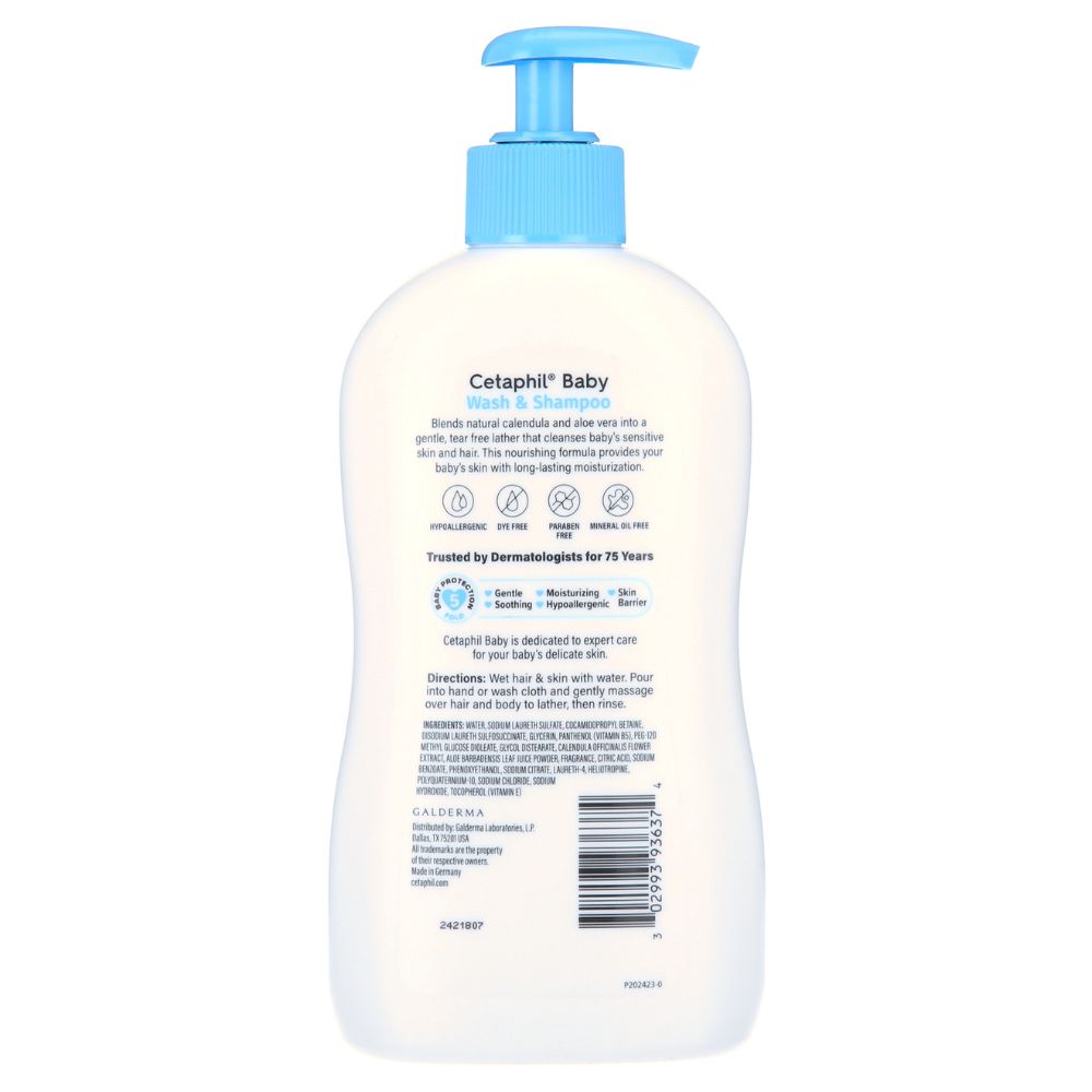 Cetaphil Shampoo Baby Sensitive Skin 399ml