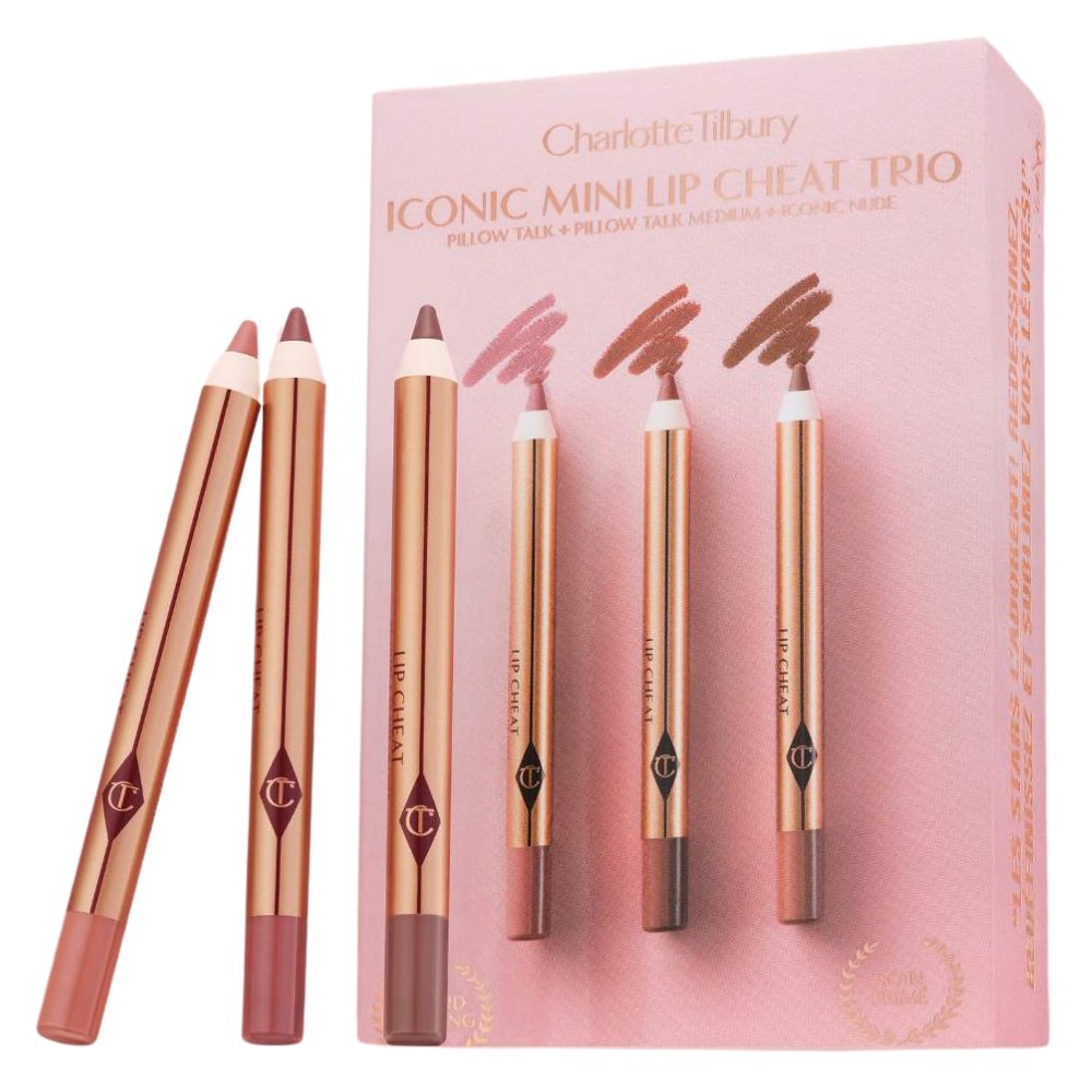 Charlotte Tilbury Iconic Mini Lip Cheat Lip Trio