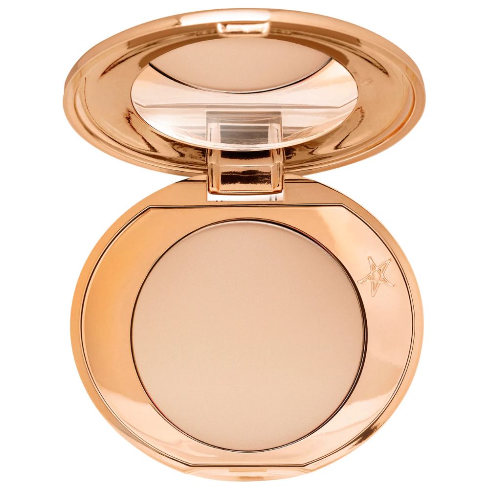 Charlotte Tilbury MINI Polvo Compacto 2 Medium Airbrush Flawless  Finish 3.4 gr