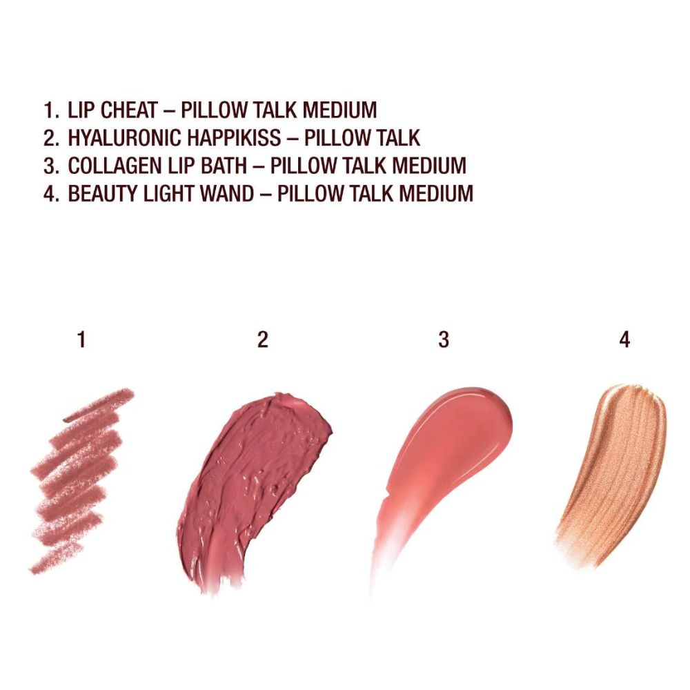 Charlotte Tilbury Pillow Talk Lip and Cheek Kit In Medium