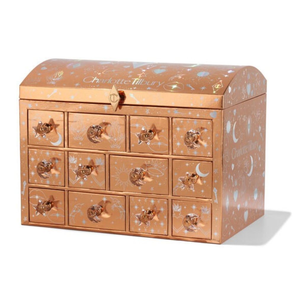 Charlotte Tilbury Advent Calendar 12 Days Beauty Treasure Chest Makeup And Skincare