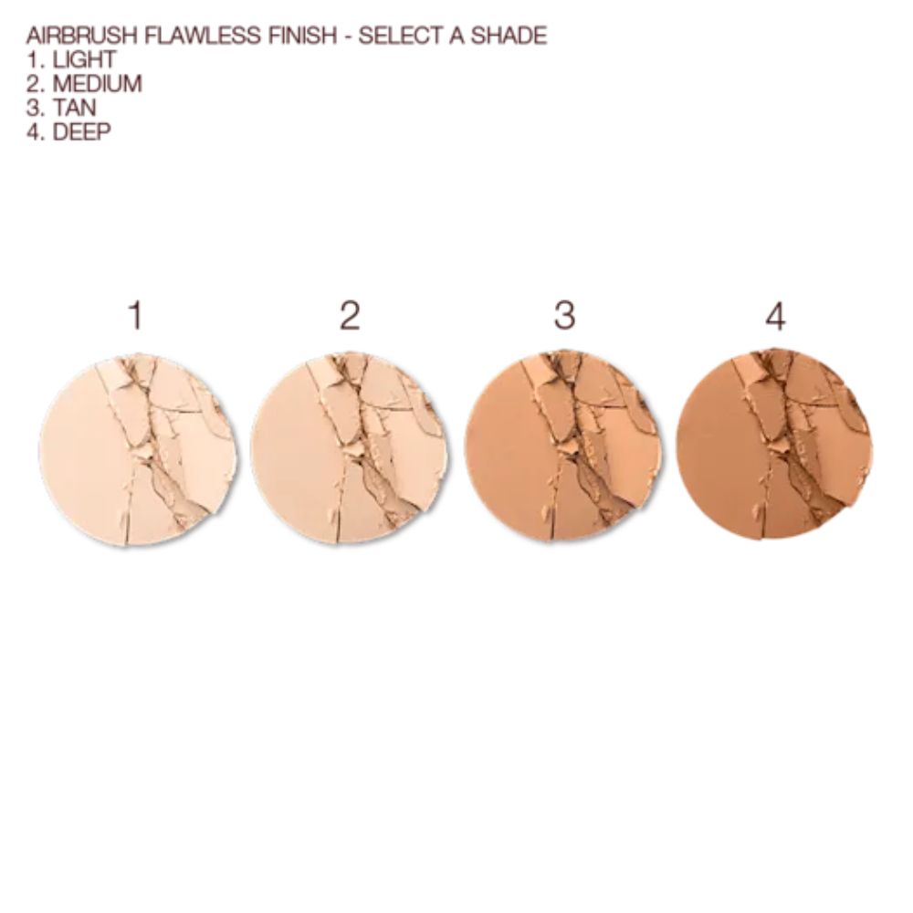 Charlotte Tilbury Polvo Compacto  2 Medium Airbrush Flawless Finish 0.28oz
