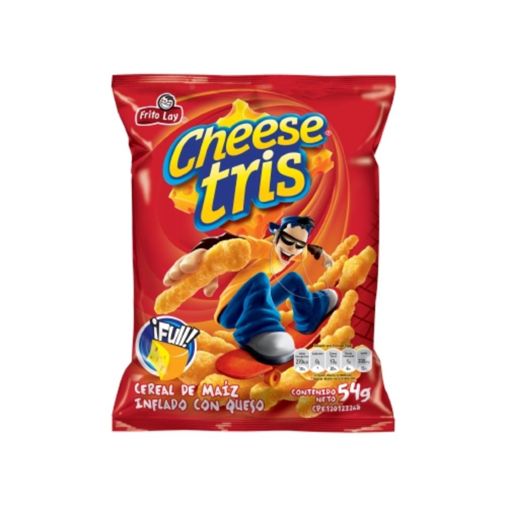 Cheese Tris Pack de 6und 54g