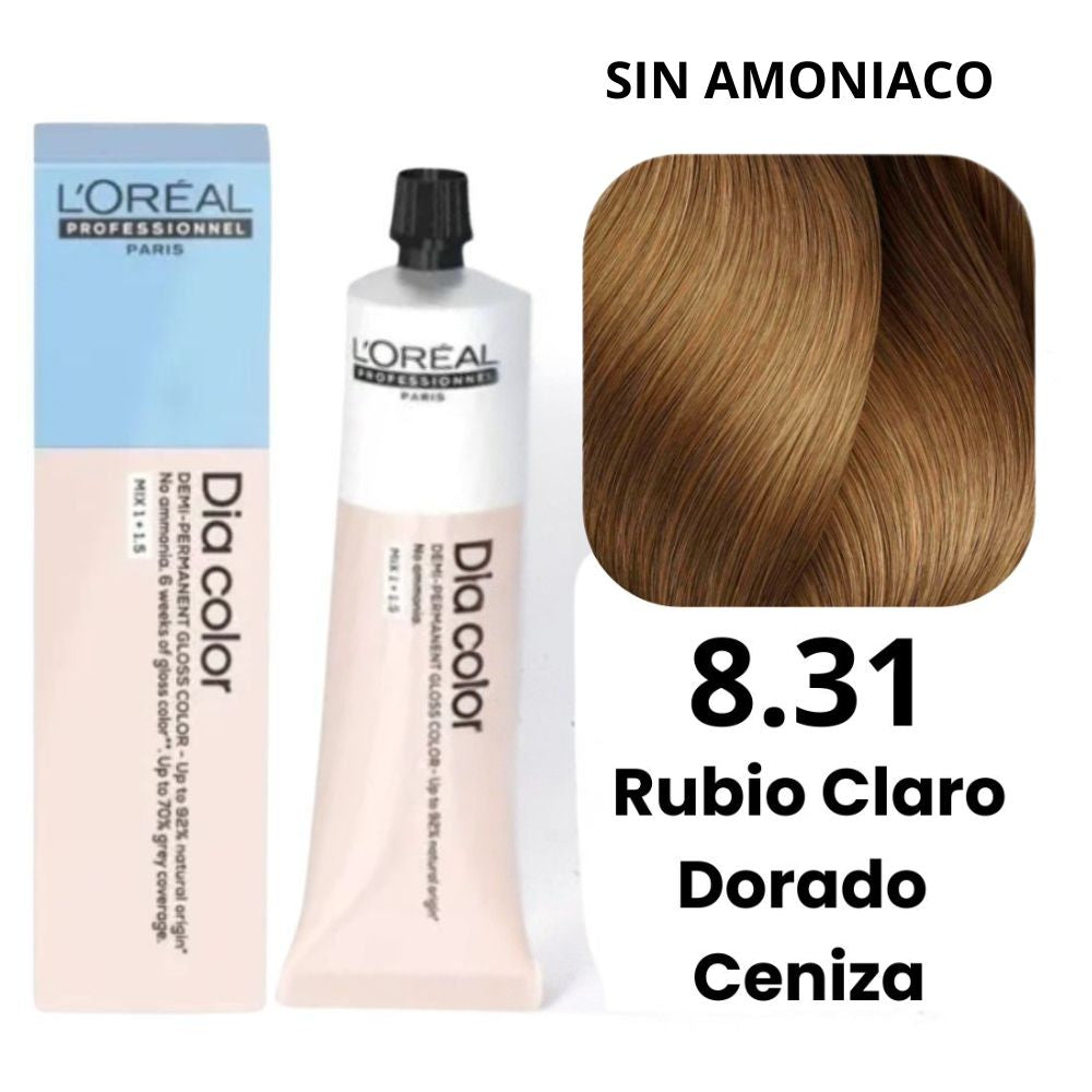 L'Oreal Tinte Dia Color N.8.31 Sin Amoniaco 60ml