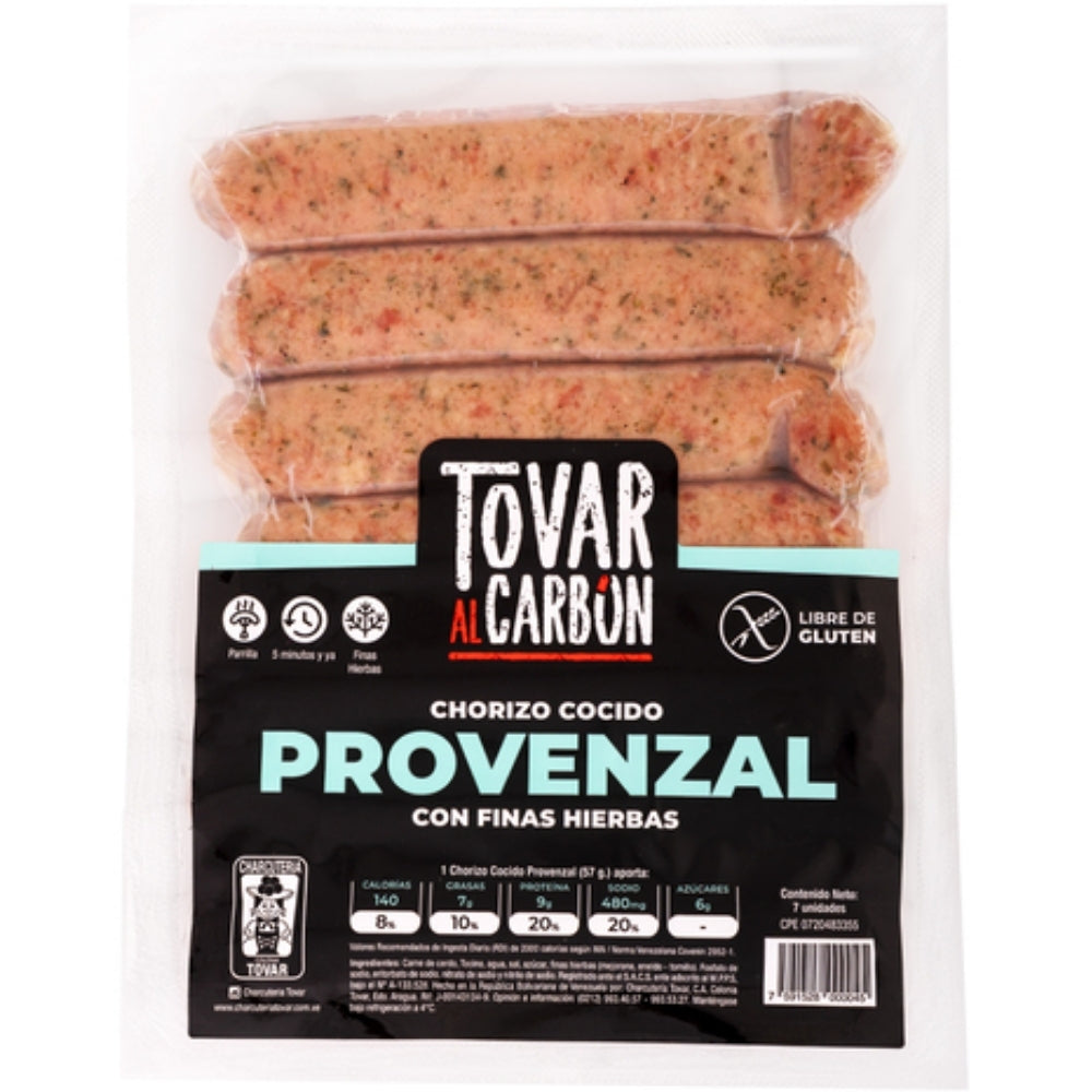 Charcuteria Tovar Chorizo Provenzal 7 Und