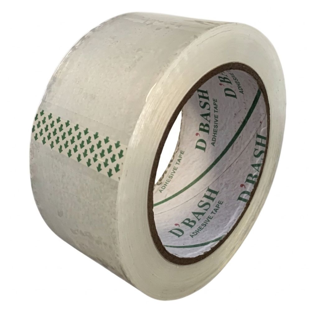 Cinta Transparente Para Embalar D'Bash 90mts x 48mm