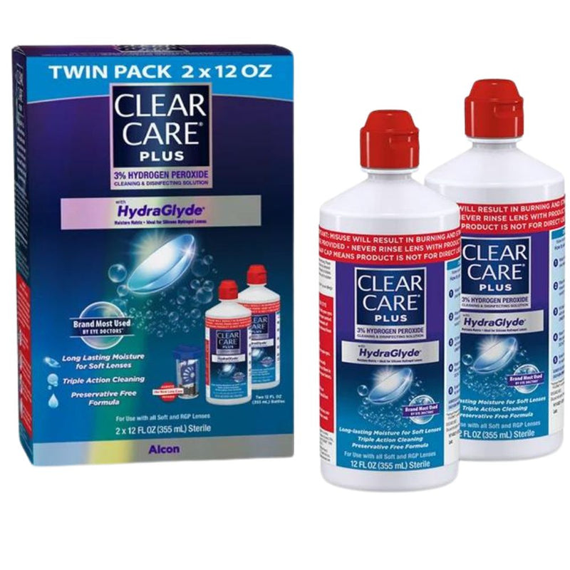 Clean Care Plus Hydra Glyde 2x460ml Solución Limpiadora