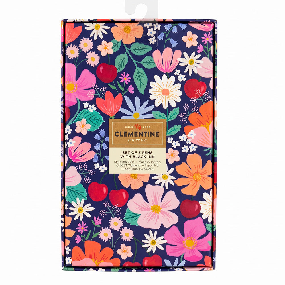Set de Boligrafos Clementine Paper Inc 3Und